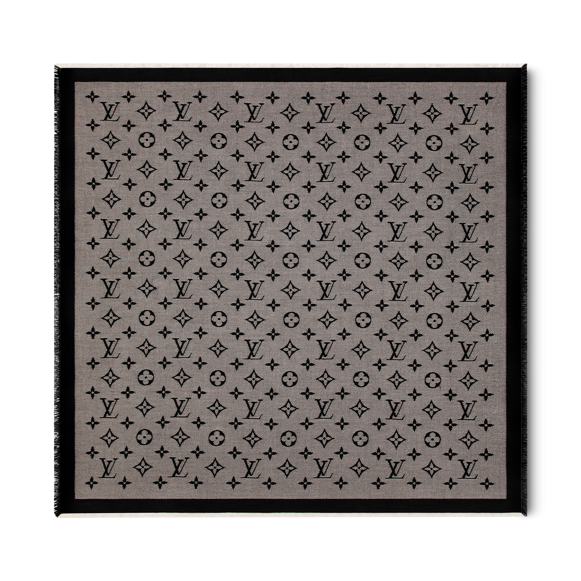 Neo Natté Monogram Shawl S00 - Women - Accessories | LOUIS VUITTON ®